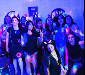 Despedida de soltera Club de Princesas Santiago noche