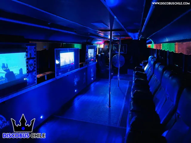 DiscoBus caño de baile despedida soltera Santiago