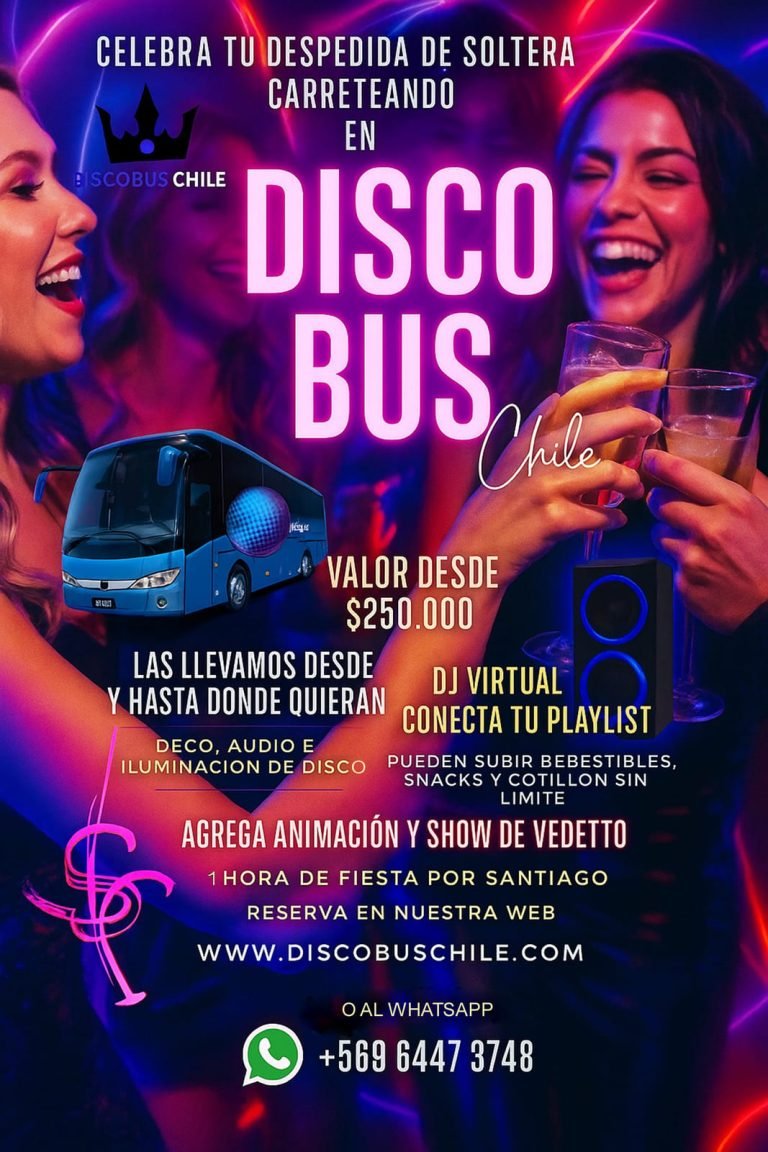 despedida de soltera en discobus santiago