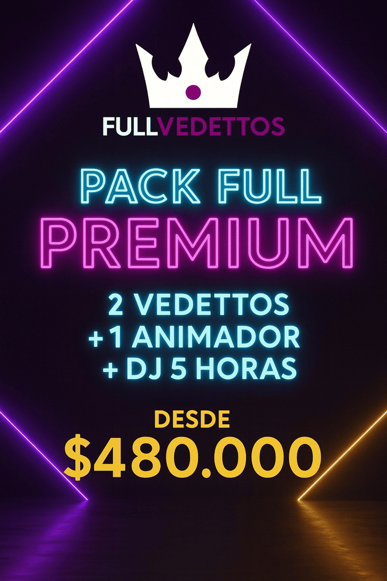pack vedetto y animador a domicilio 4