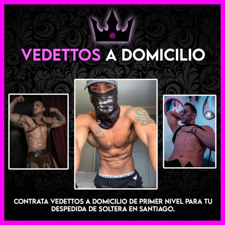 vedettos a domicilio en santiago