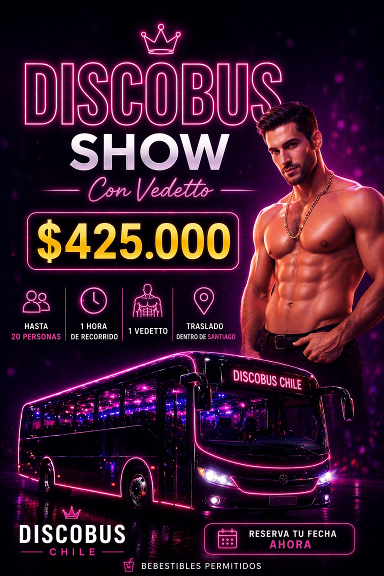 pack despedida de soltera discobus show